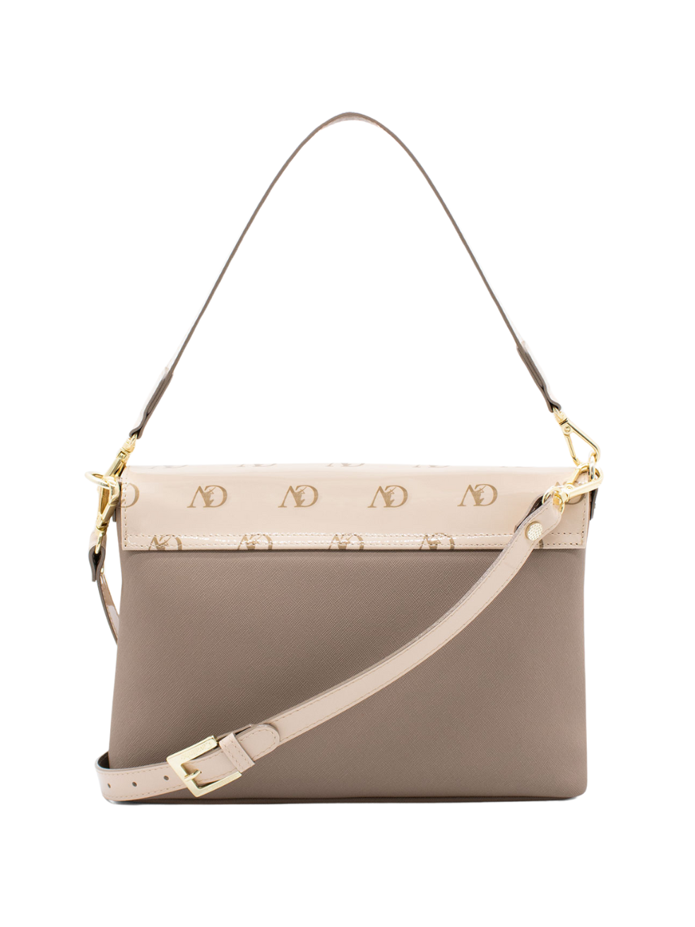 Cavalinho Signature 3 in 1: Leather Clutch, Handbag or Crossbody Bag SKU 18740509.31 #color_sand / beige