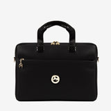 Cavalinho Cherry Blossom Black Laptop Bag 17" SKU 18810050.01 #color_Black