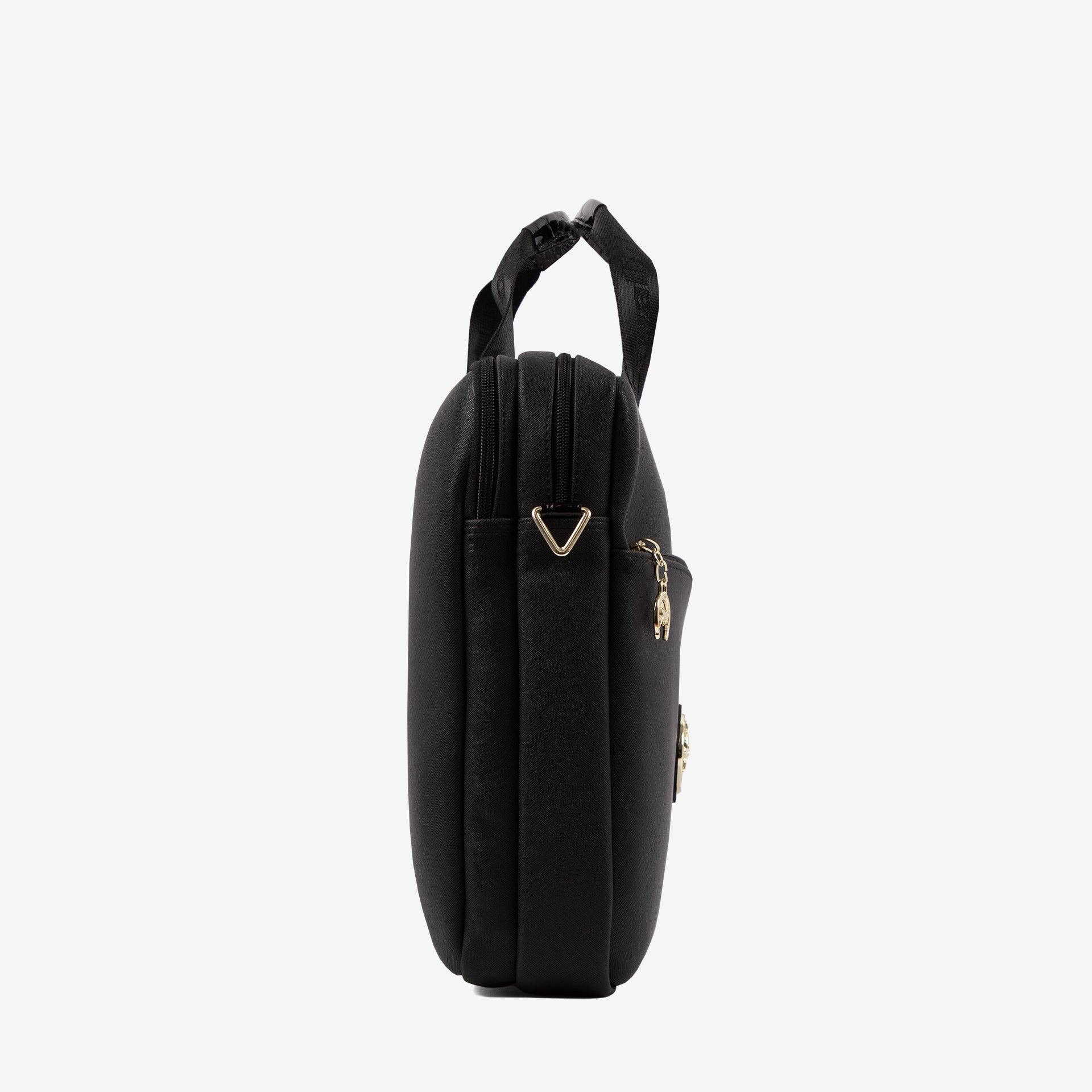Cavalinho Cherry Blossom Black Laptop Bag 17" SKU 18810050.01 #color_Black