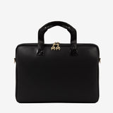 Cavalinho Cherry Blossom Black Laptop Bag 17" SKU 18810050.01 #color_Black