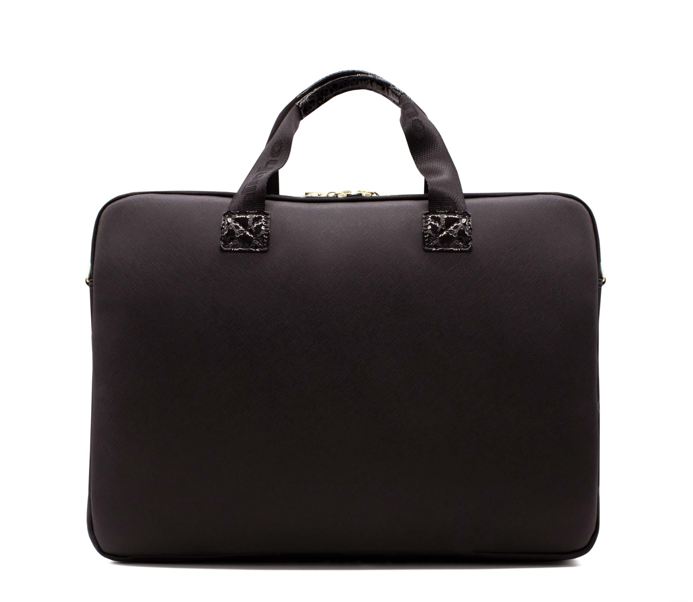 Cavalinho Cherry Blossom Brown Laptop Bag 17" SKU 18810050.02 #color_brown