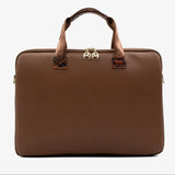 Cavalinho Cherry Blossom Brown Laptop Bag 17" SKU 18810050.13 #color_saddlebrown