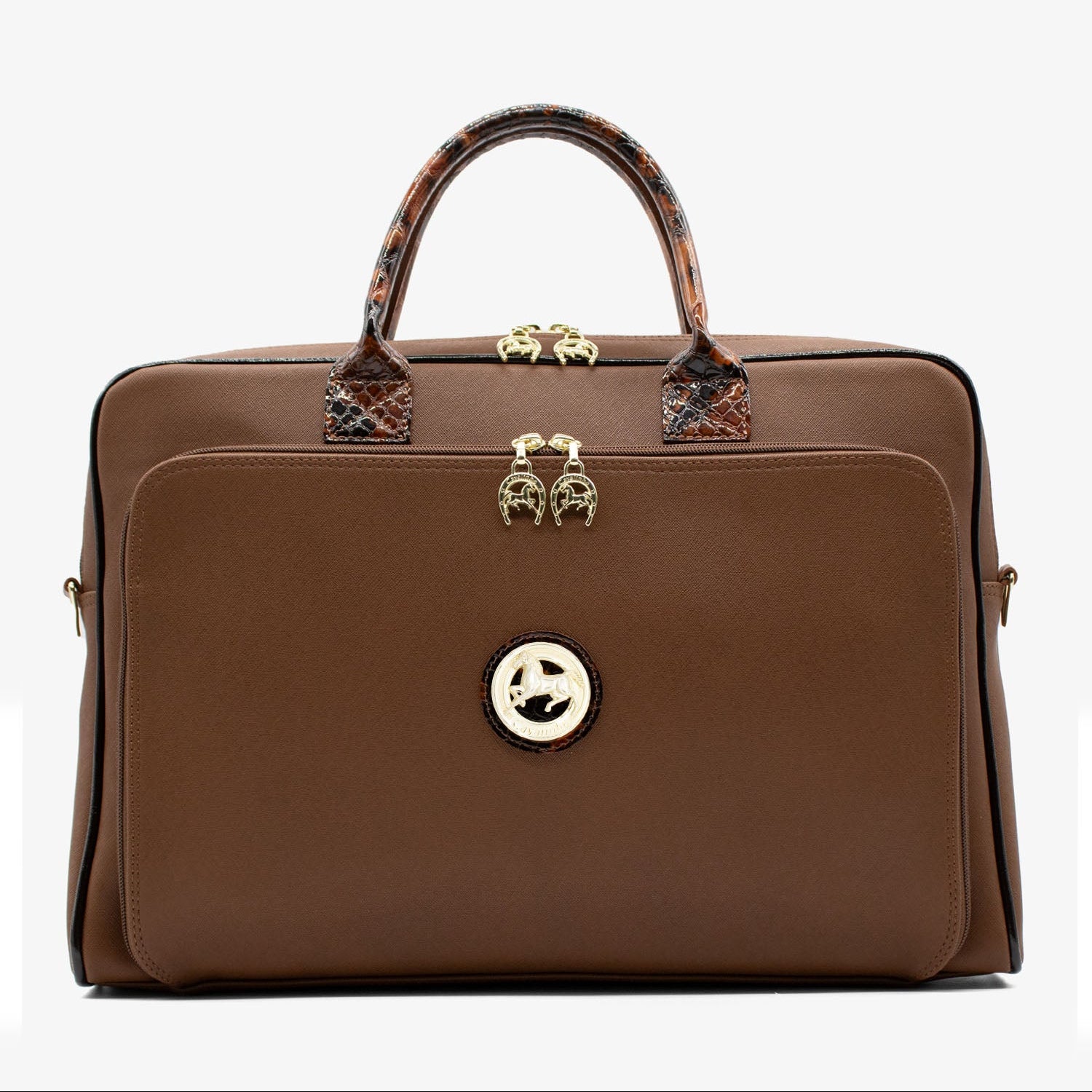 Cavalinho Cherry Blossom Laptop Bag SKU 18810066.13 #color_saddlebrown