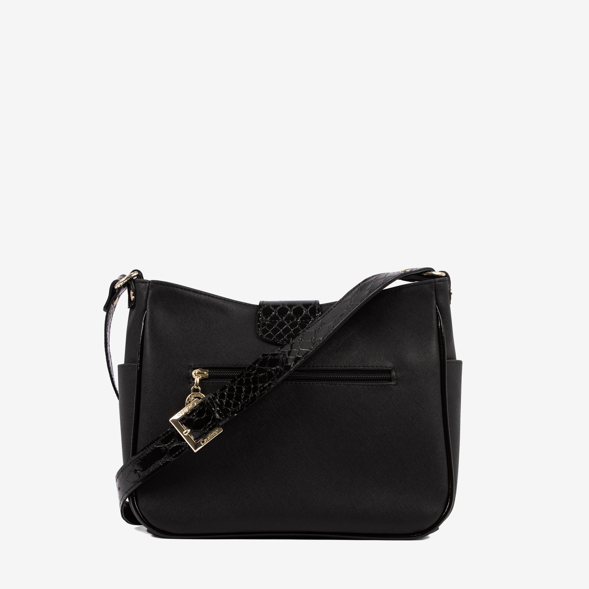 Cavalinho Cherry Blossom Shoulder Bag SKU 18810212.01 #color_black