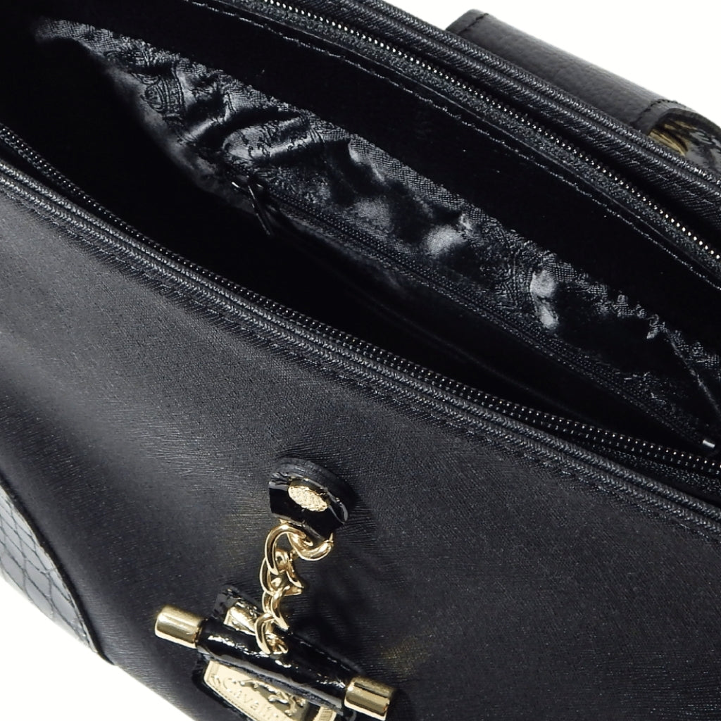 Cavalinho Cherry Blossom Shoulder Bag SKU 18810212.01 #color_black