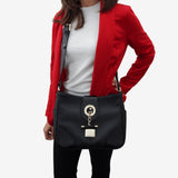 Cavalinho Cherry Blossom Shoulder Bag SKU 18810212.01 #color_black