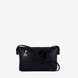 Cavalinho Cherry Blossom Navy Leather & Canvas Crossbody Bag for Women SKU 18810224.03 #color_navy