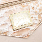 Cavalinho Cherry Blossom Beige Leather & Canvas Crossbody Bag for Women SKU 18810224.05 #color_beige