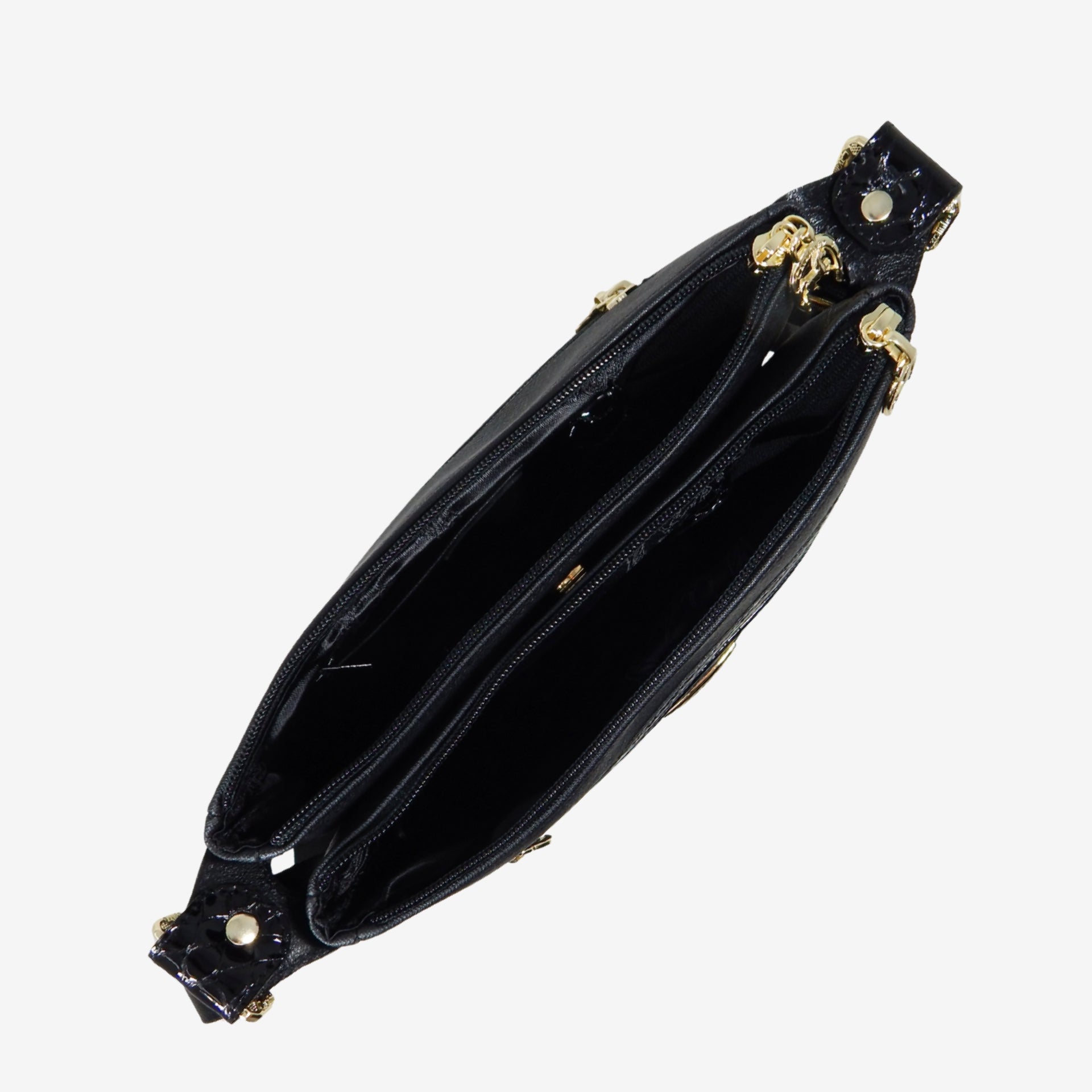 Cavalinho Black Cherry Blossom Crossbody Bag 18810390.01 #color_black