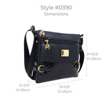 Cavalinho Black Cherry Blossom Crossbody Bag 18810390.01 #color_black