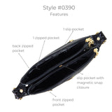 Cavalinho Black Cherry Blossom Crossbody Bag 18810390.01 #color_black