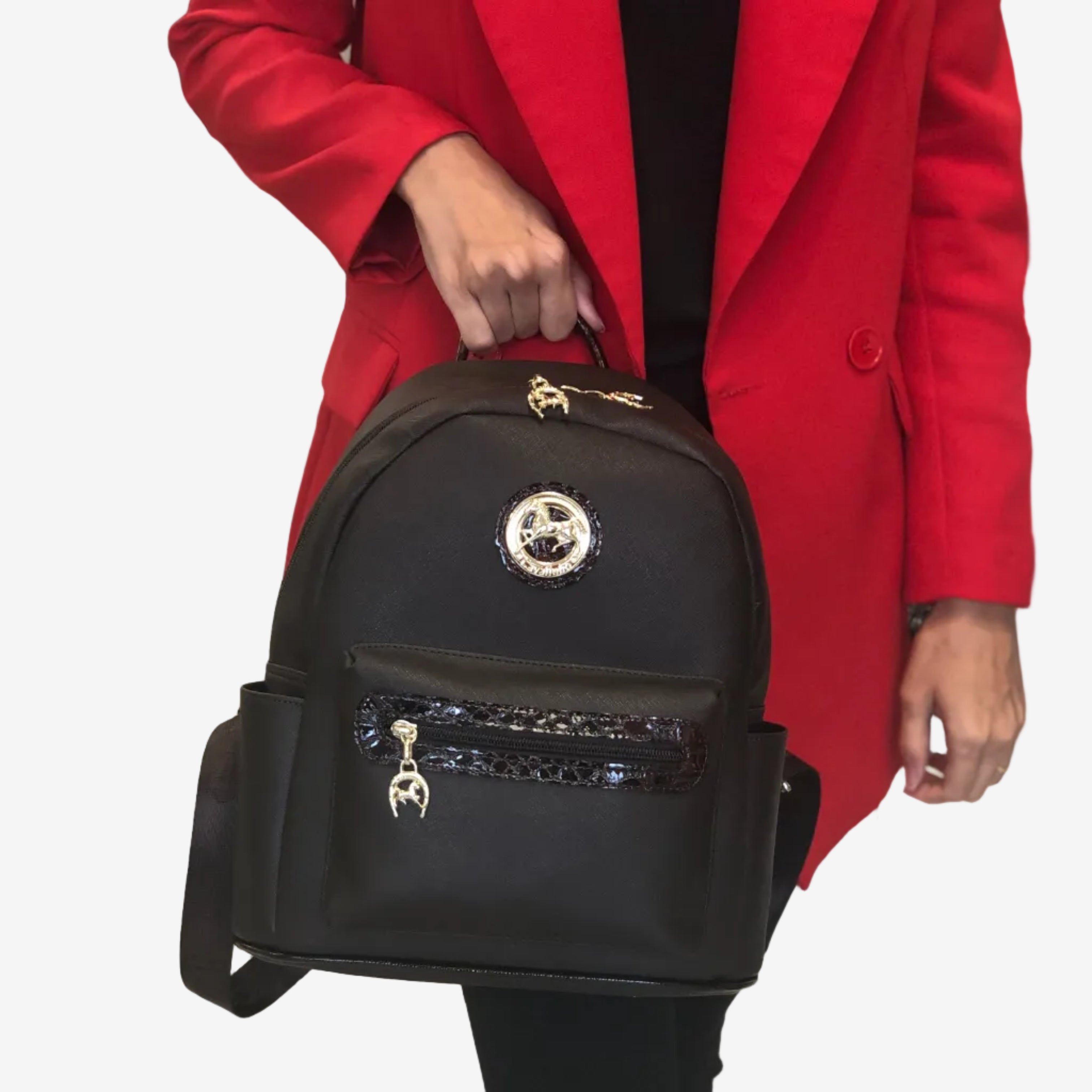 Cavalinho Cherry Blossom Backpack SKU 18810392.01 #color_Black