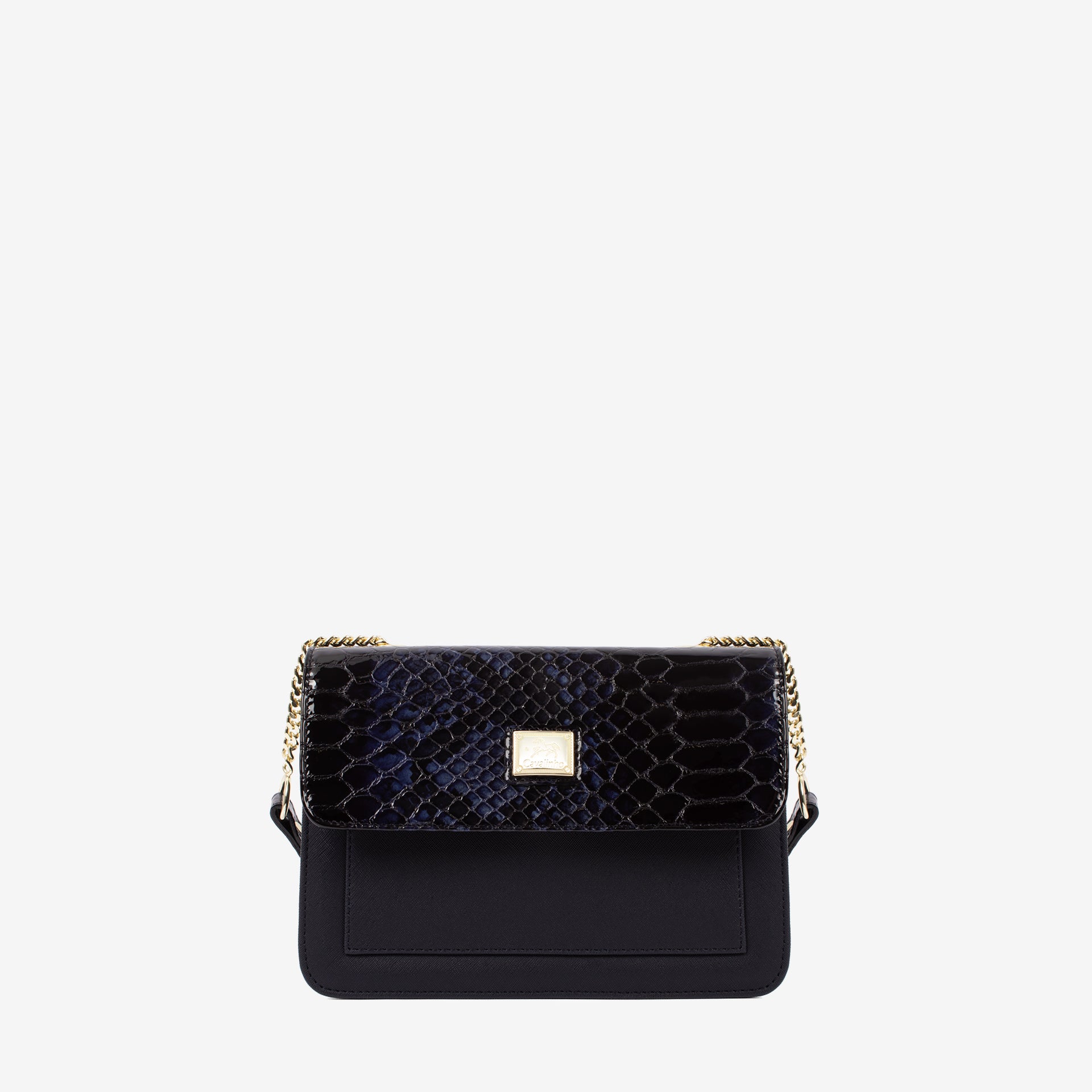 Cavalinho Cherry Blossom Shoulder Bag SKU 18810398.03 #color_Navy