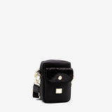 Cavalinho Cherry Blossom Black Phone Crossbody Bag SKU 18810431.01 #color_Black