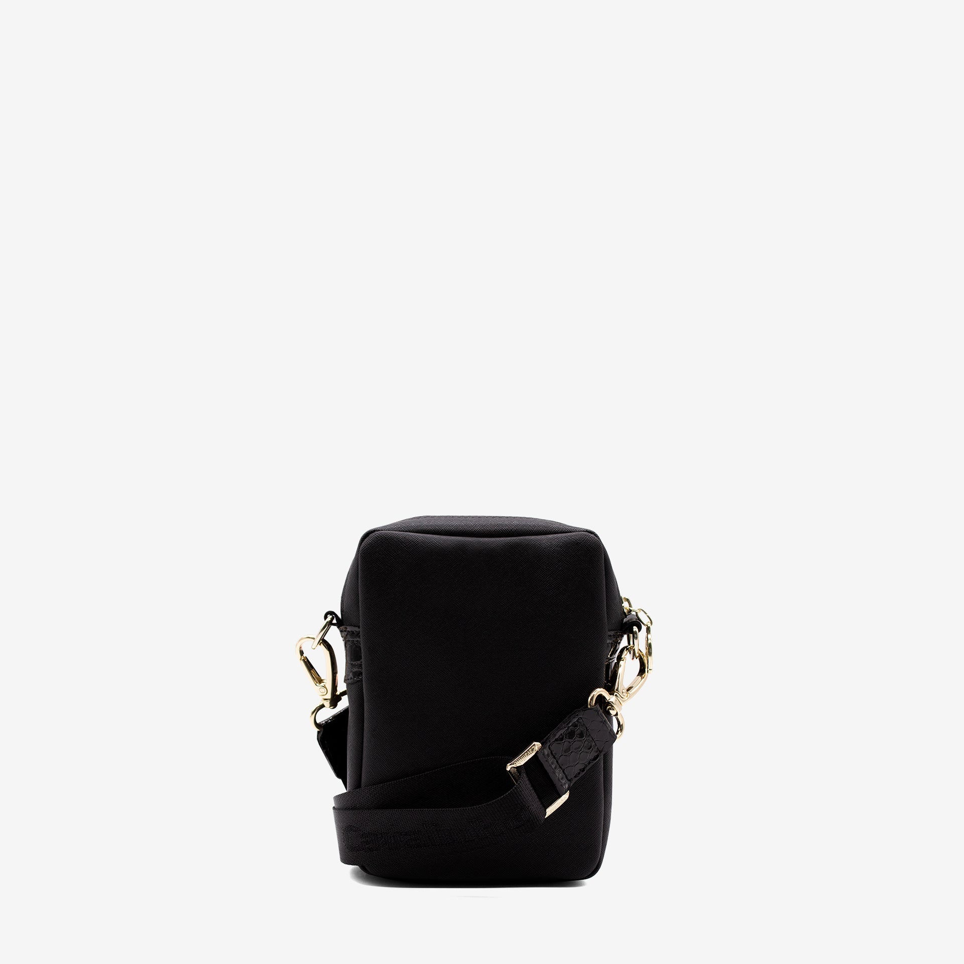 Cavalinho Cherry Blossom Black Phone Crossbody Bag SKU 18810431.01 #color_Black