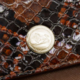 Cavalinho Cherry Blossom Brown Phone Crossbody Bag SKU 18810431.13 #color_SaddleBrown