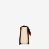 Cavalinho Cherry Brown Blossom Shoulder Bag SKU 18810471.34 #color_Saddlebrown / Beige