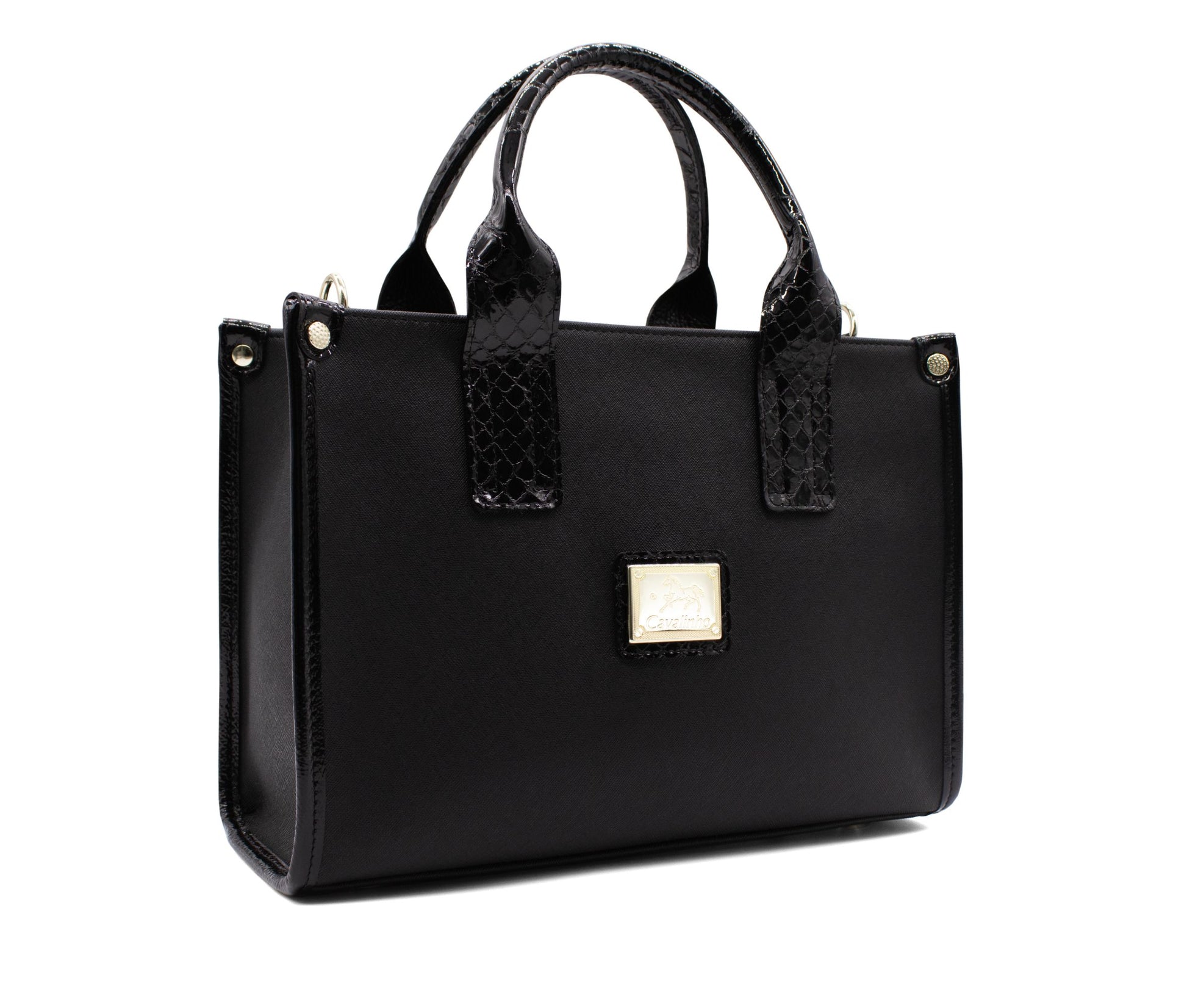 #color_ Black | Cavalinho Cherry Blossom Handbag - Black - 18810479.01_2