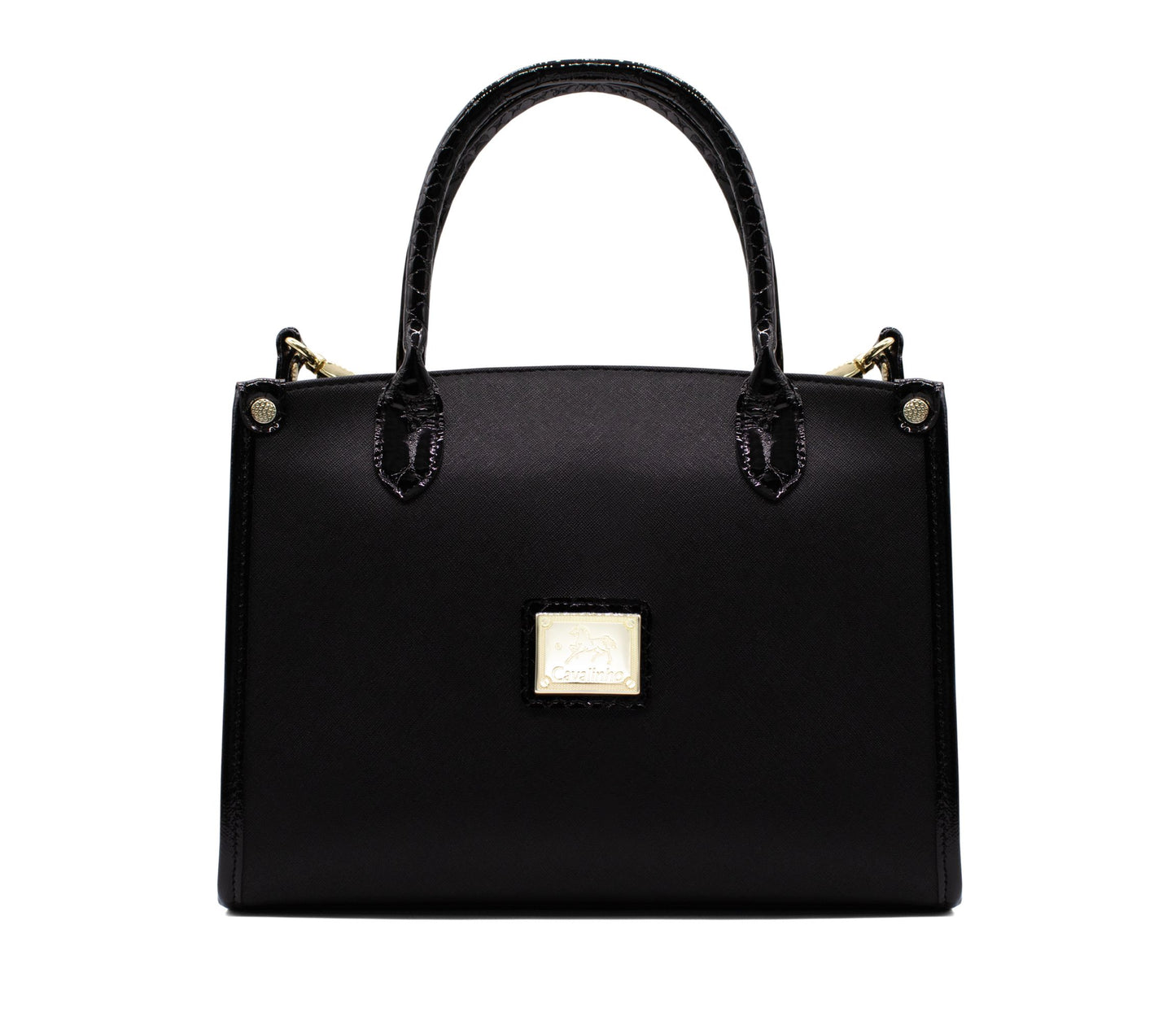 Cavalinho Cherry Blossom Handbag - Black - 18810480.01_1