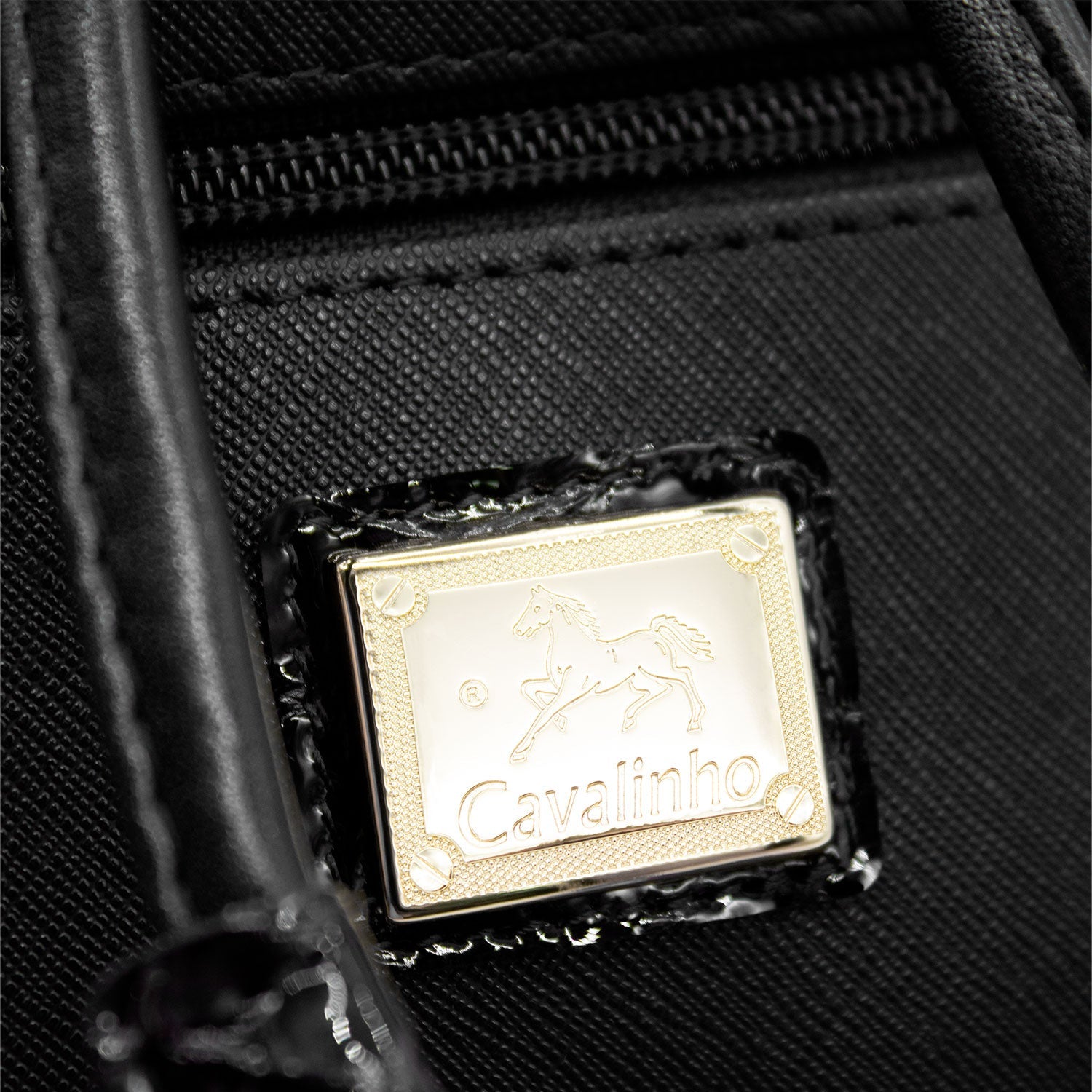 Cavalinho Cherry Blossom Black Drawstring Backpack SKU 18810495.01 #color_Black