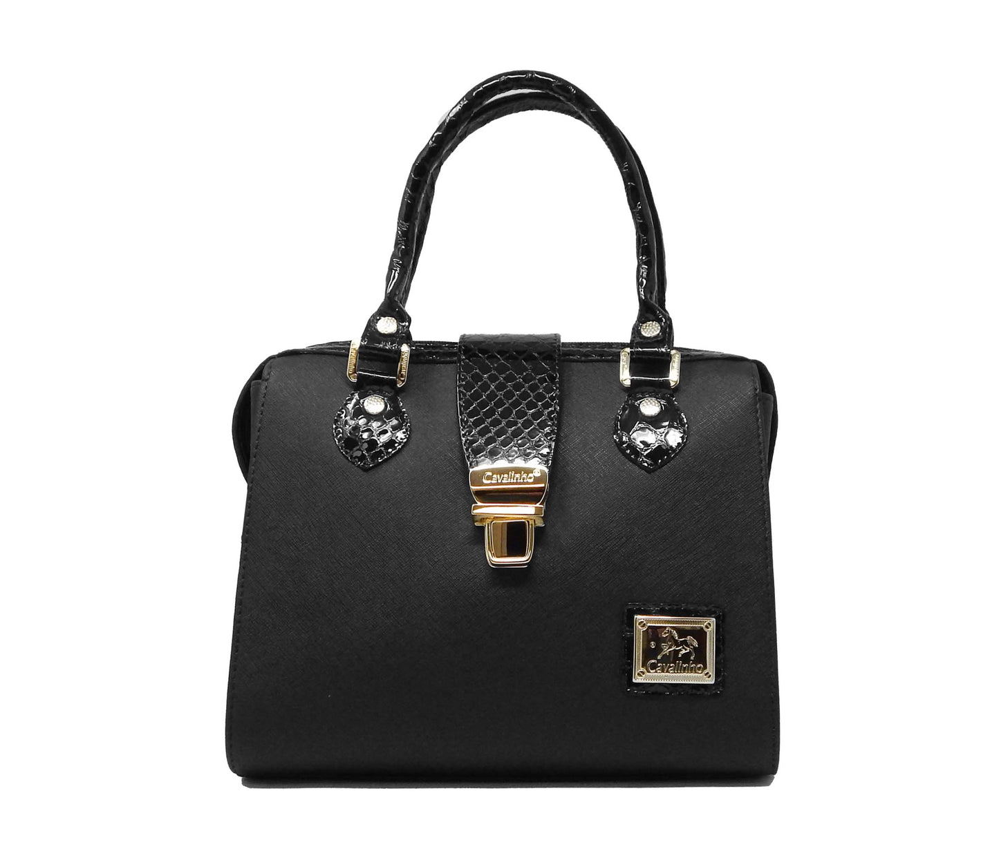 Cavalinho Cherry Blossom Handbag - Black - 18810502.01.99_1