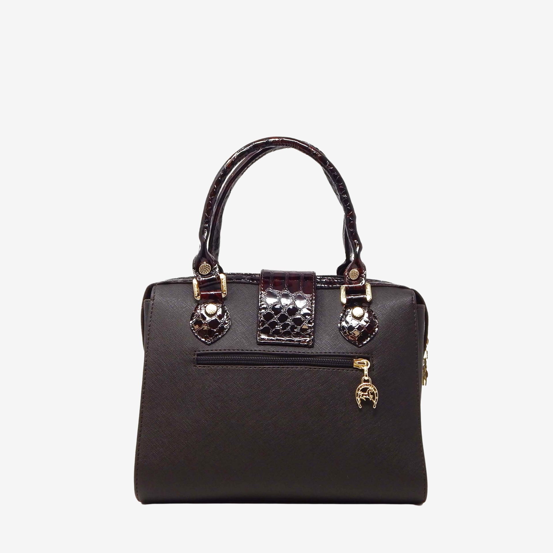 Cavalinho Cherry Blossom Brown Handbag SKU 18810502.02 #color_Brown