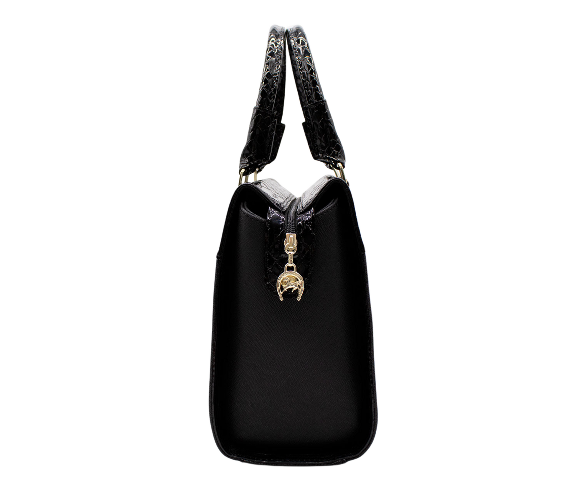 #color_ Black | Cavalinho Cherry Blossom Handbag - Black - 18810505.01_P03