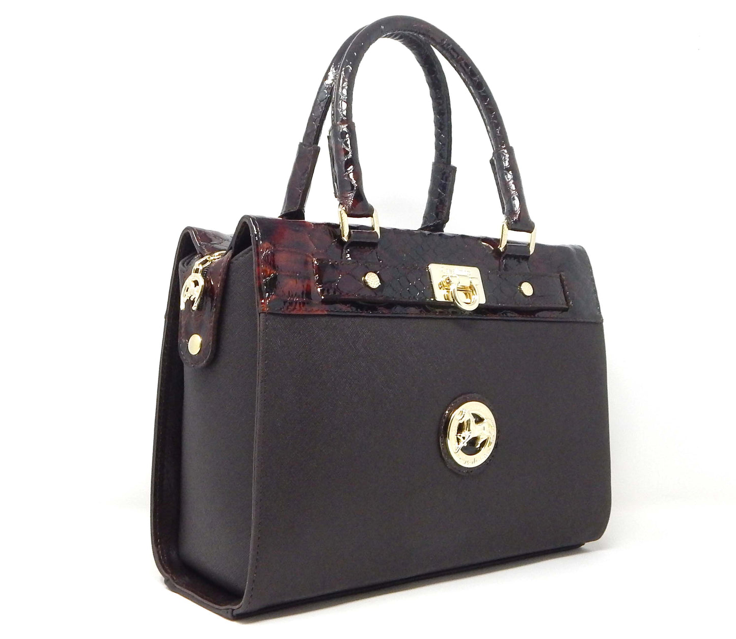 #color_ Brown | Cavalinho Cherry Blossom Handbag - Brown - 18810505.02.99_2