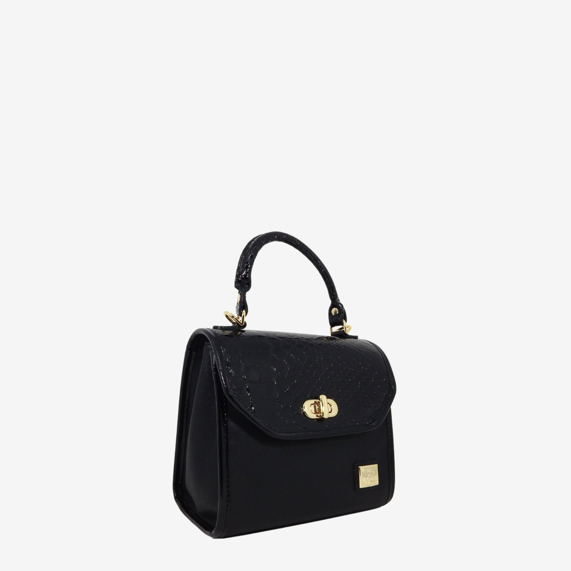 Cavalinho Cherry Blossom Black Handbag SKU 18810518.01 #color_black