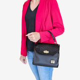 Cavalinho Cherry Blossom Black Handbag SKU 18810518.01 #color_black