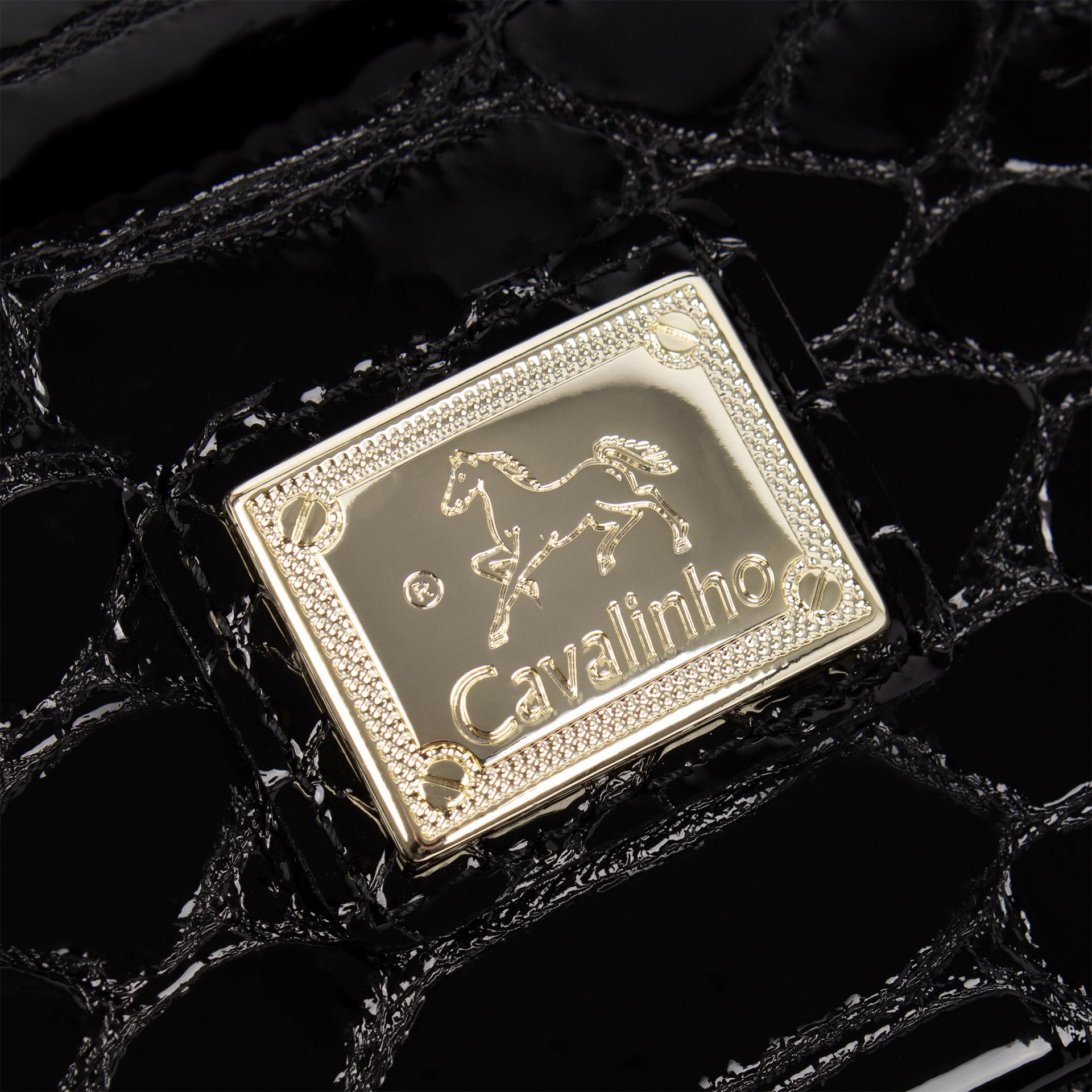 Cavalinho Cherry Blossom Black Handbag SKU 18810524.01 #color_black