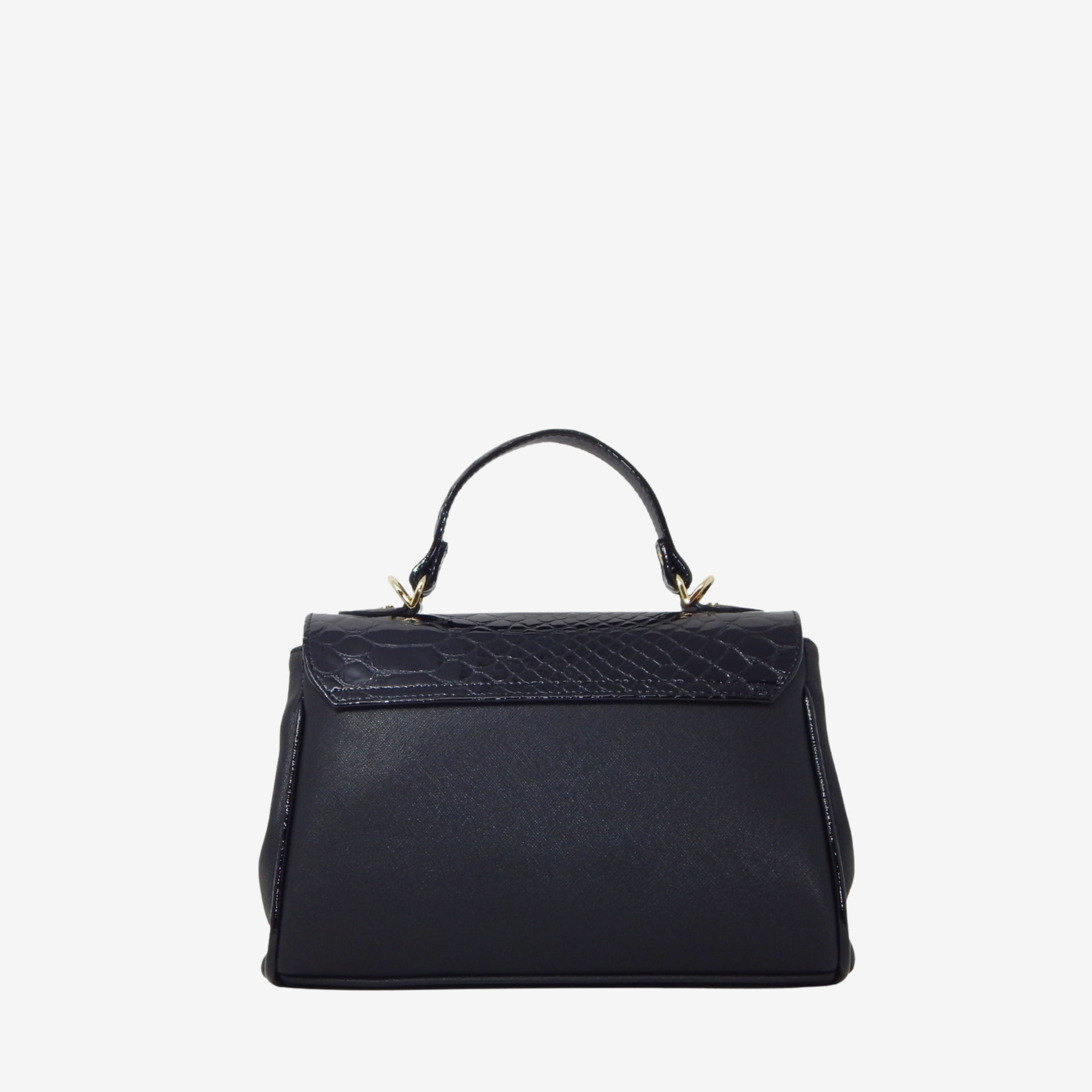 Cavalinho Cherry Blossom Black Canvas & Leather Handbag SKU 18810526.01 #color_black