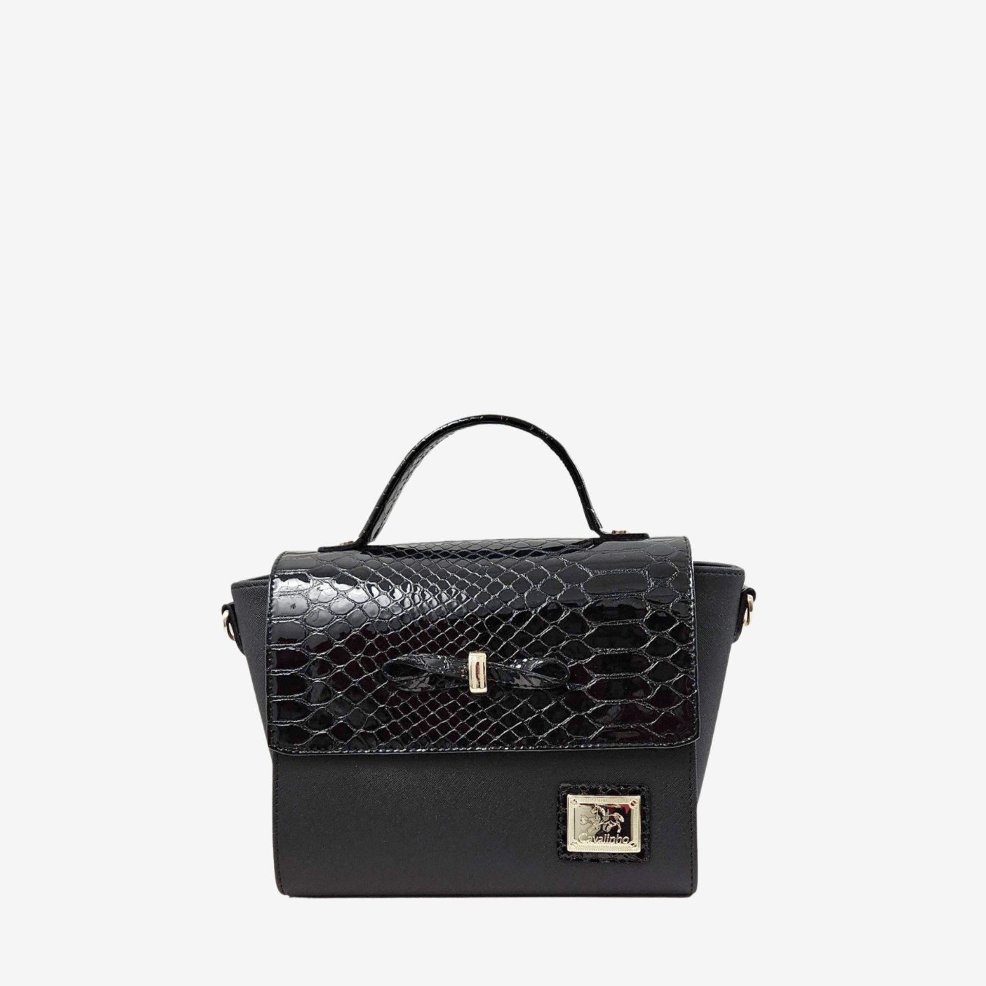 Cavalinho Cherry Blossom Black Handbag SKU 18810528.01 #color_black