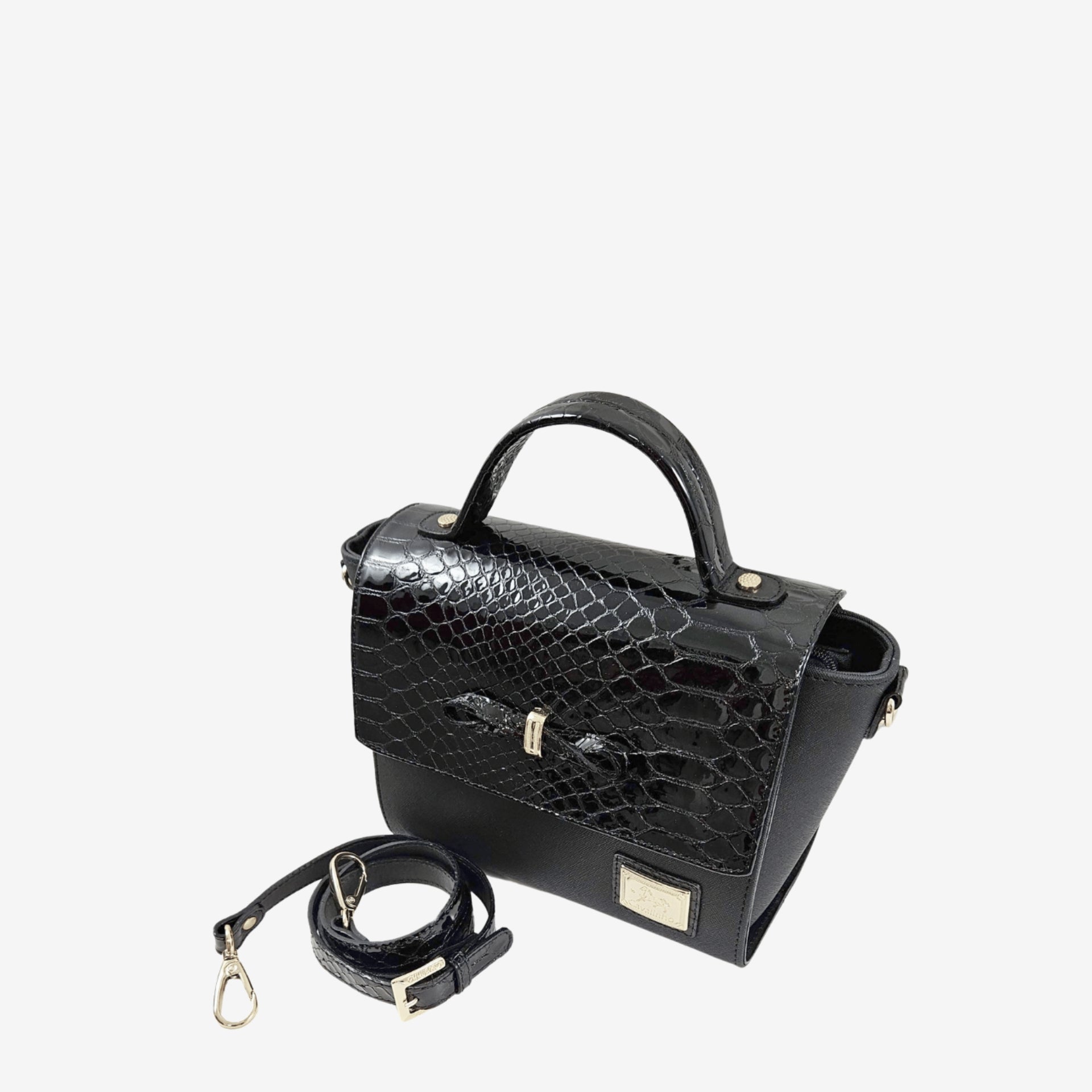 Cavalinho Cherry Blossom Black Handbag SKU 18810528.01 #color_black