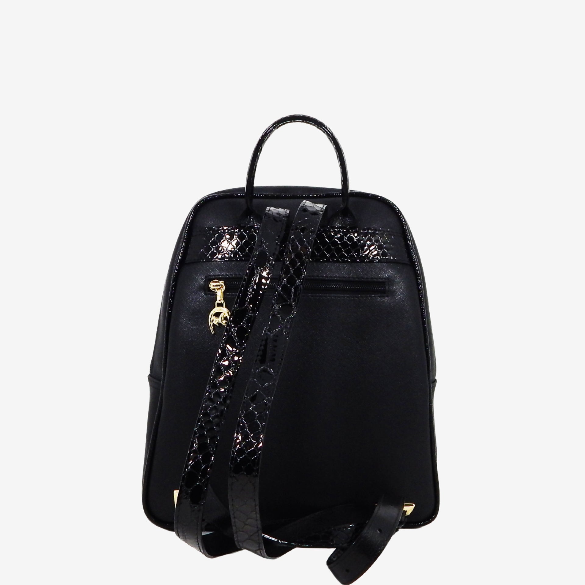 Cavalinho Cherry Blossom Black Backpack Purse for Women SKU 18810538.01 #color_Black