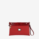 Cavalinho Cherry Blossom Red Clutch Bag SKU 18810553.45 #color_navy / red