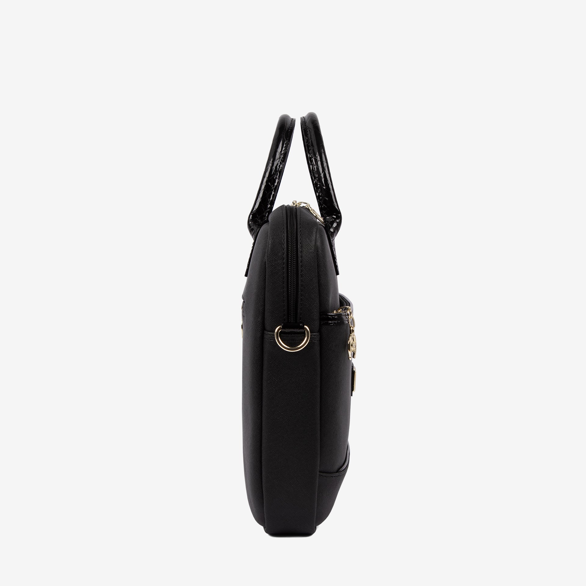 Cavalinho Cherry Blossom 17" Black Laptop Bag SKU 18810554.01 #color_black