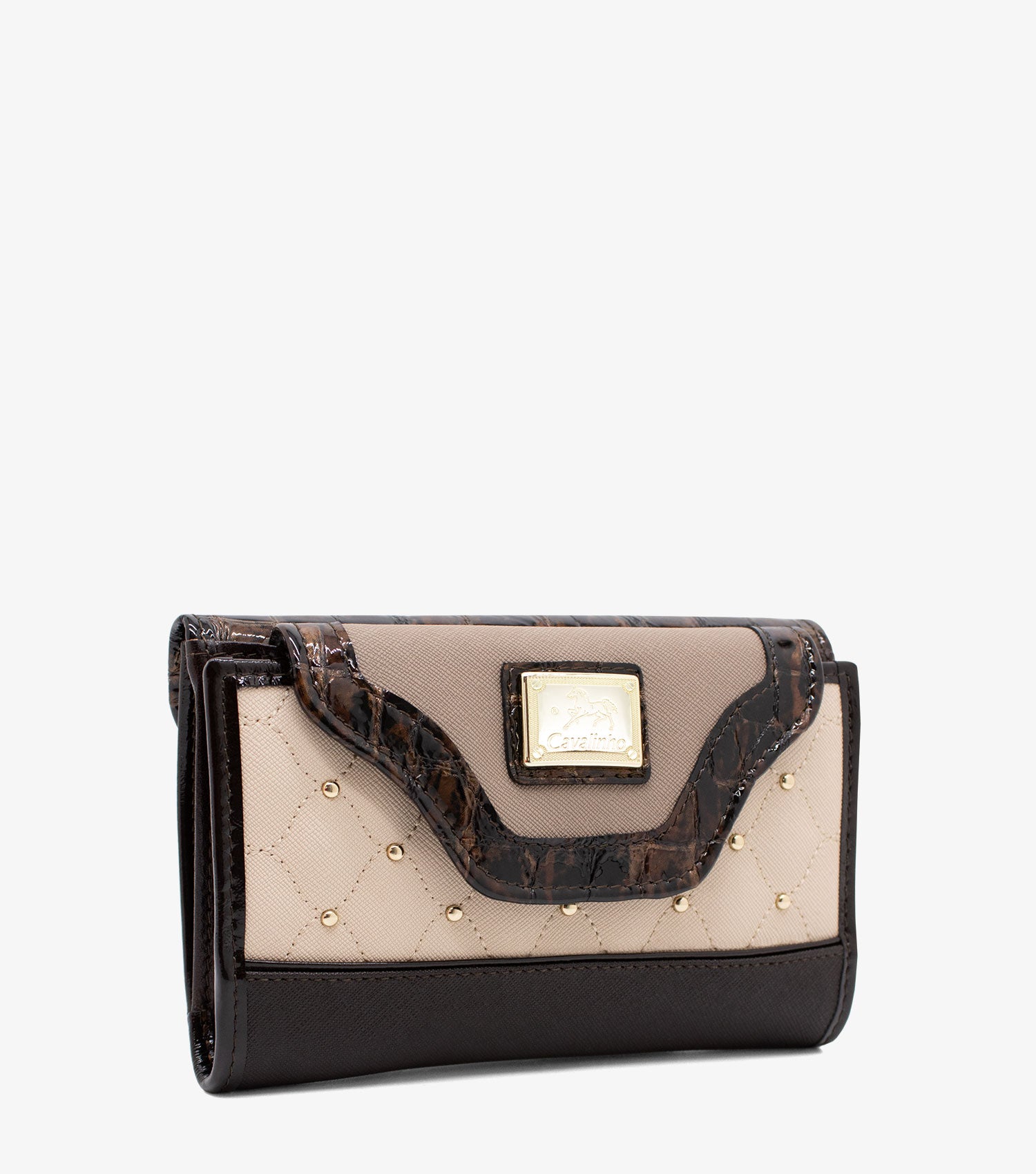 Cavalinho Craft Trifold Wallet for Women SKU 26010202.02 #color_brown