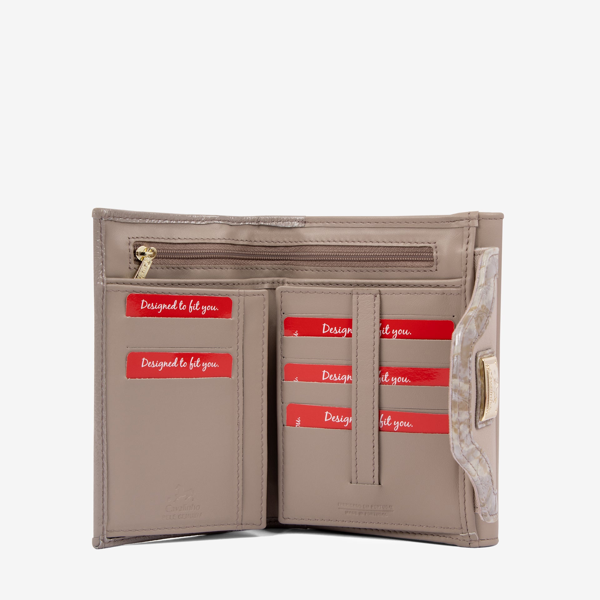 Cavalinho Craft Wallet SKU 26010202.12 #color_tan / white / beige