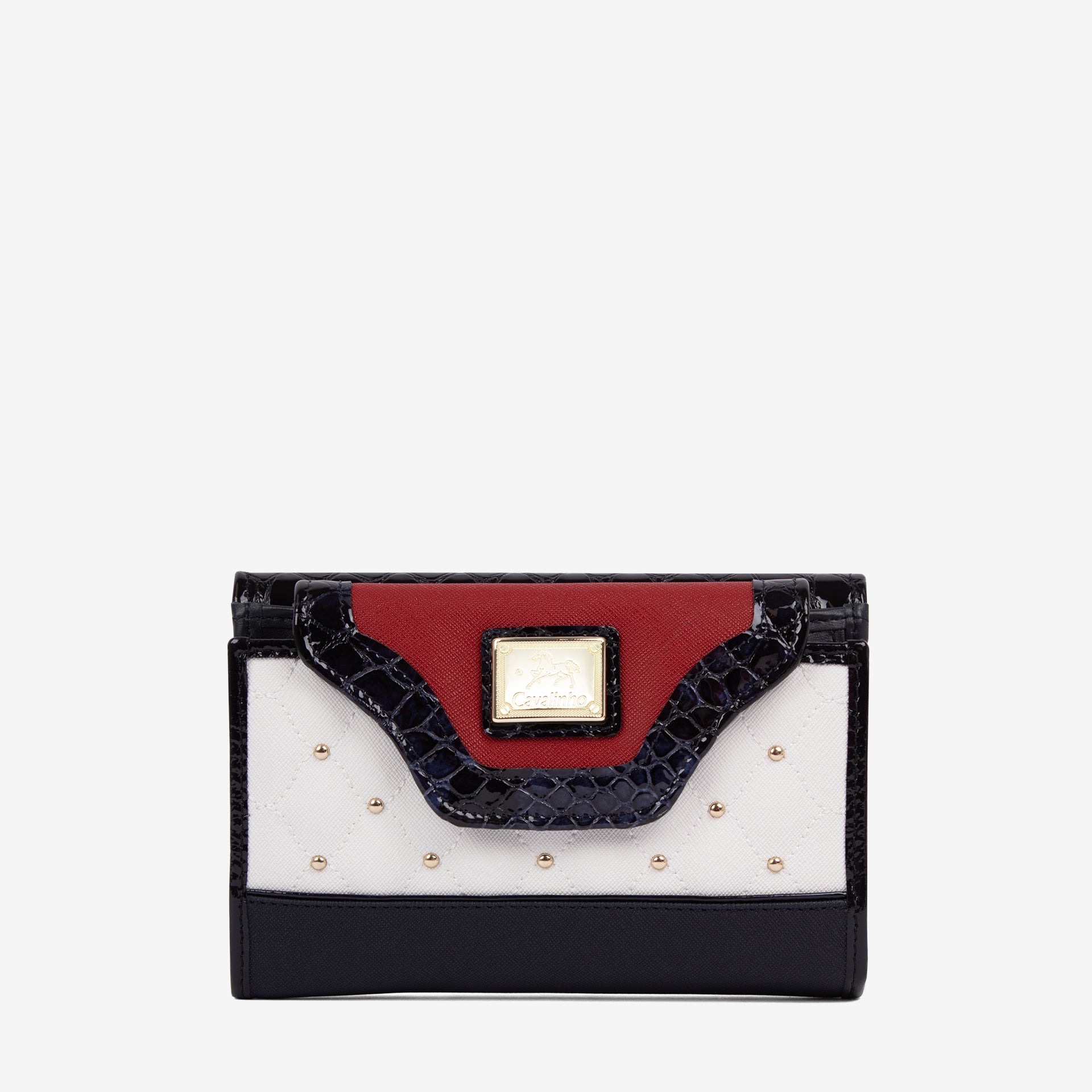 Cavalinho Craft Trifold Wallet for Women SKU 26010202.22 #color_navy / red