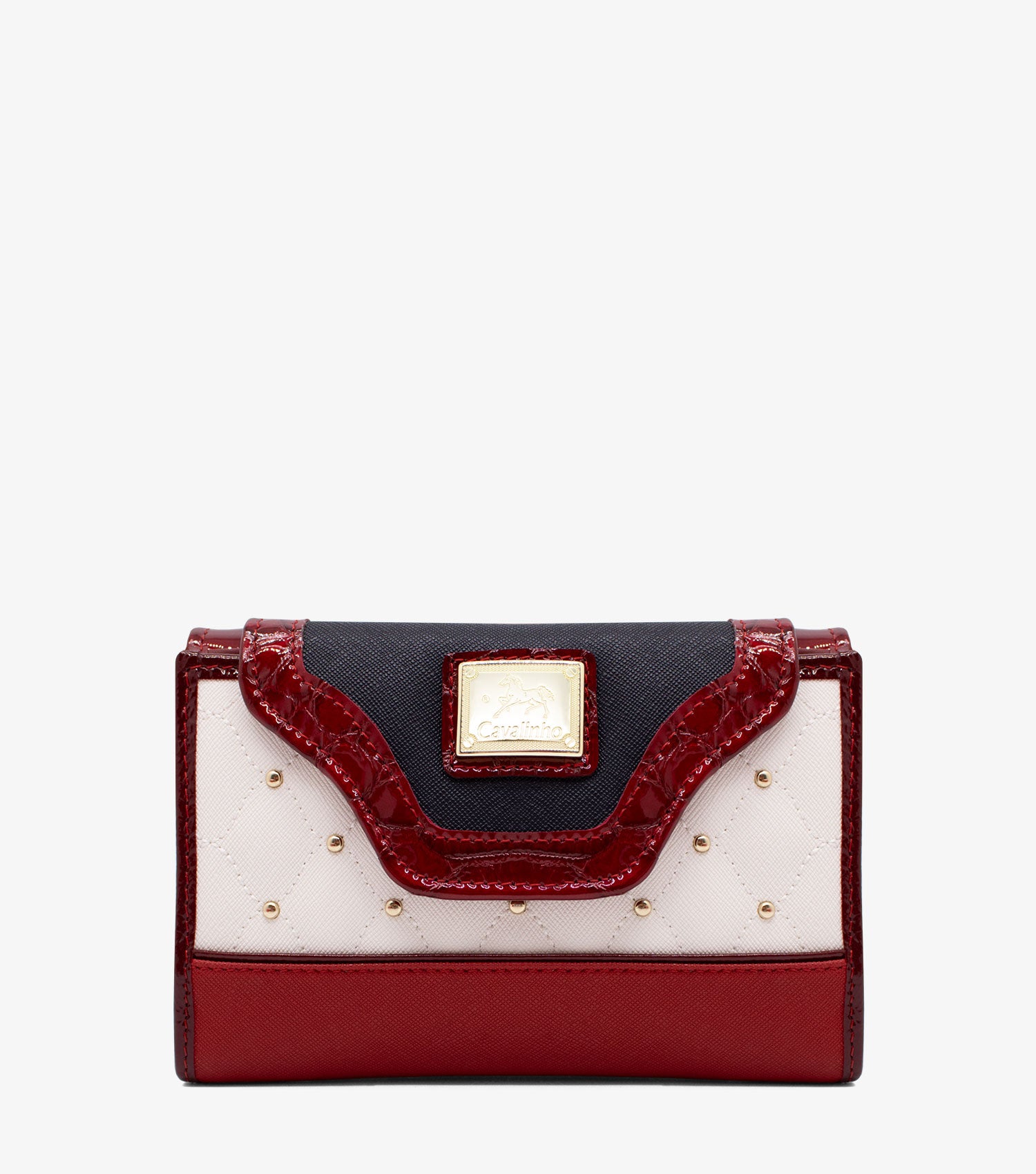 Cavalinho Craft Trifold Wallet for Women SKU 26010202.23 #color_navy / white / red