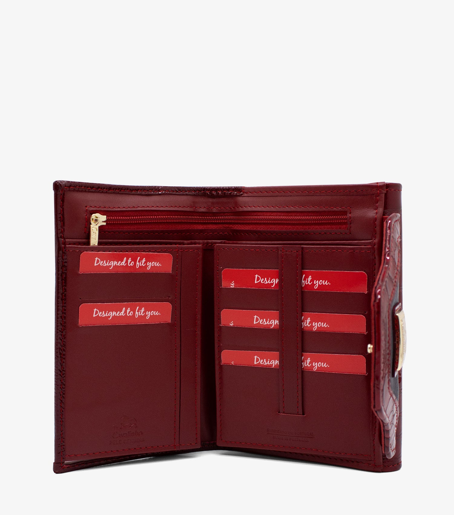 Cavalinho Craft Trifold Wallet for Women SKU 26010202.23 #color_navy / white / red