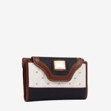 Cavalinho Craft Trifold Wallet for Women SKU 26010202.34 #color_navy / white / brown