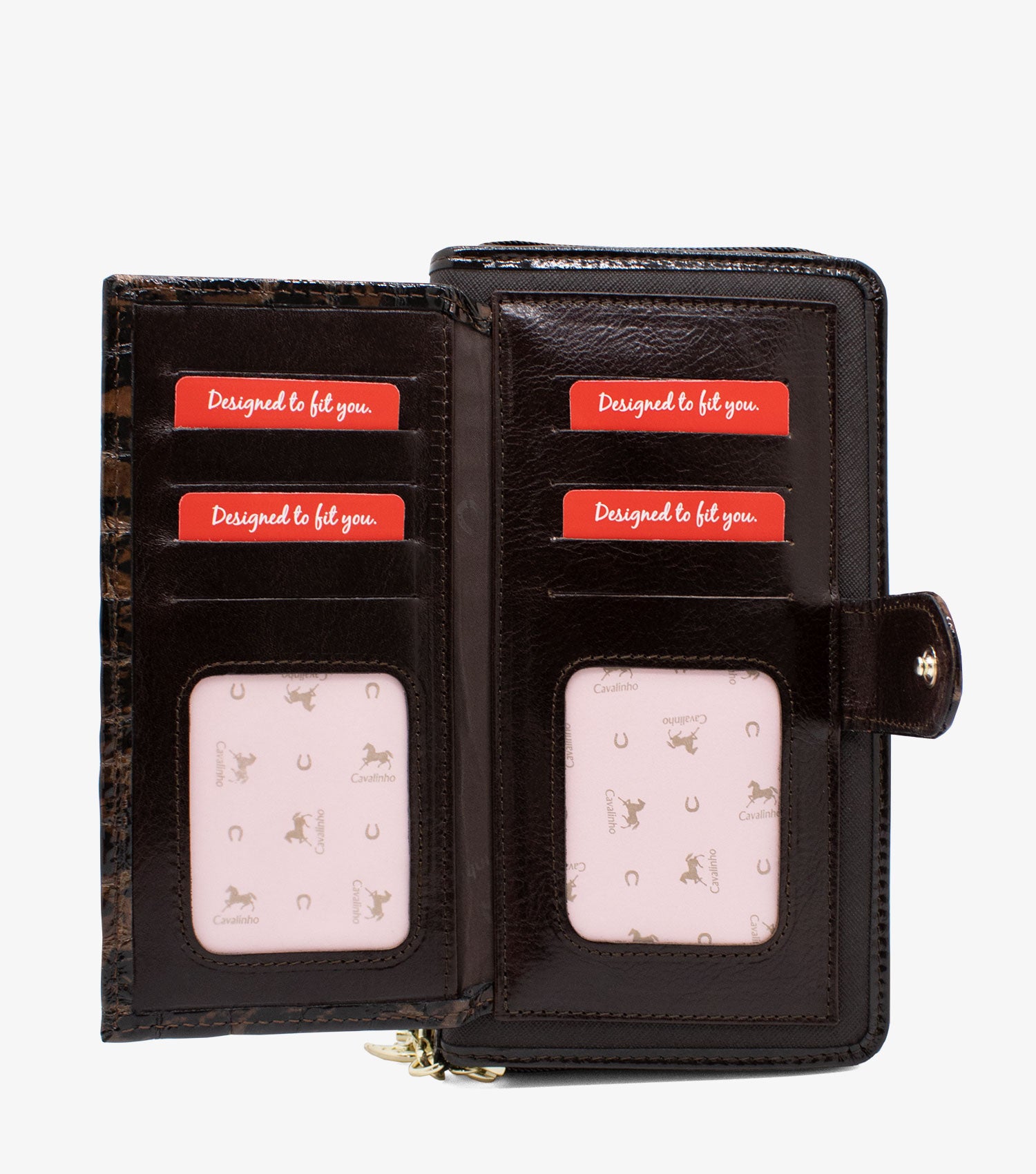 Cavalinho Craft Wristlet Wallet SKU 26010213.02 #color_brown