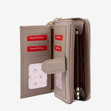 Cavalinho Craft Wristlet Wallet SKU 26010213.12 #color_tan / white / beige