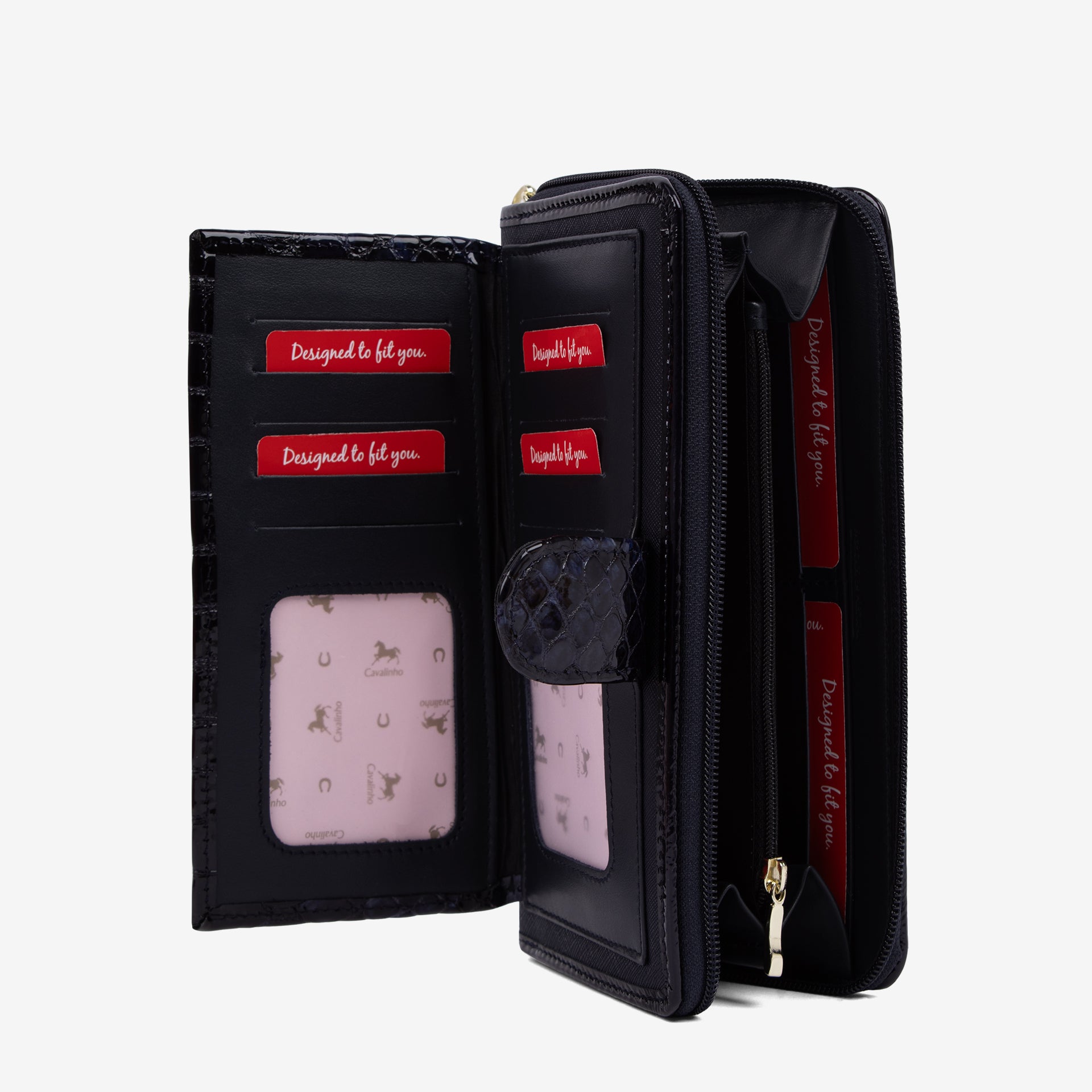 Cavalinho Craft Wristlet Wallet SKU 26010213.22 #color_navy / white