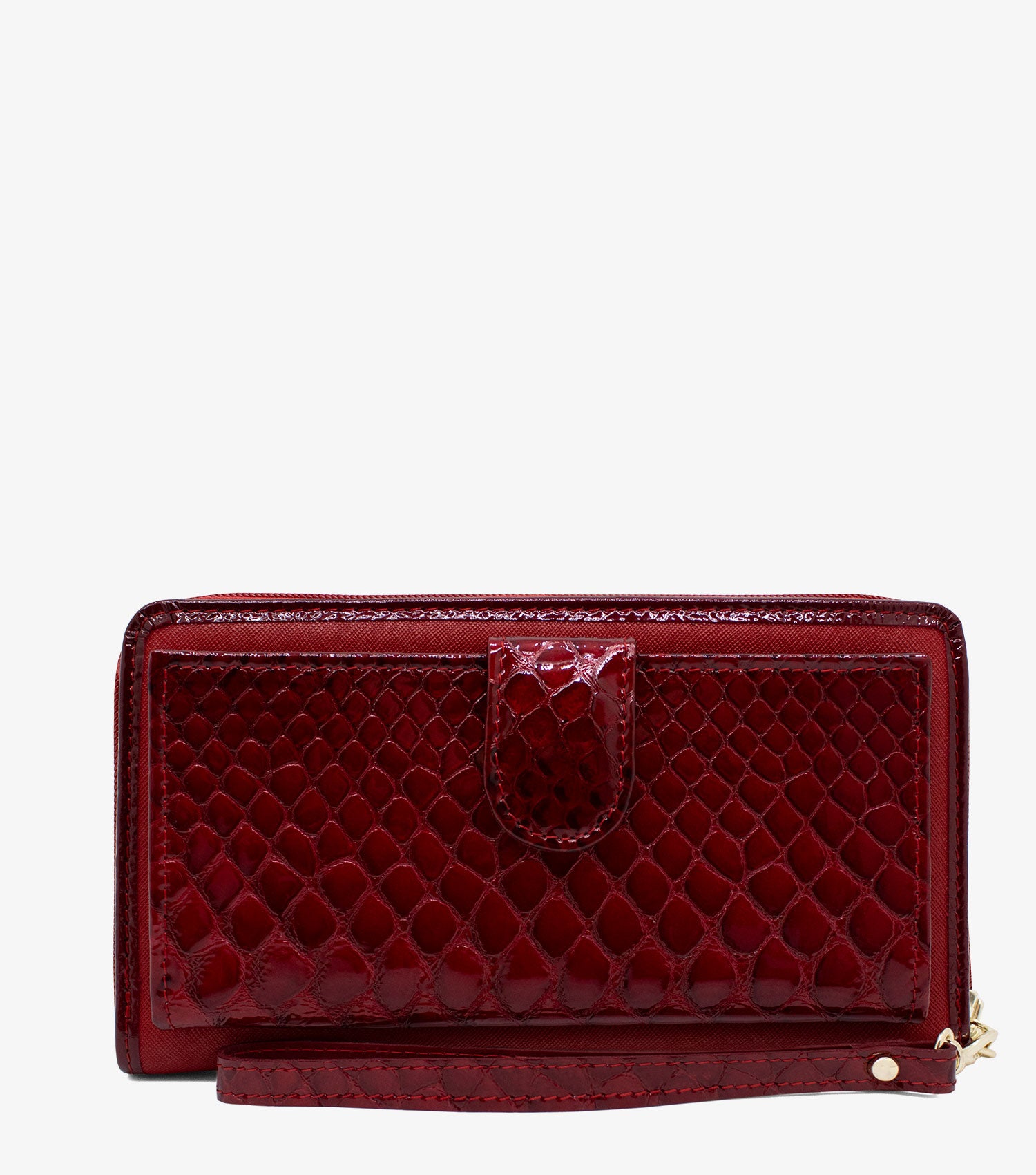 Cavalinho Craft Wristlet Wallet SKU 26010213.23 #color_darkred / white