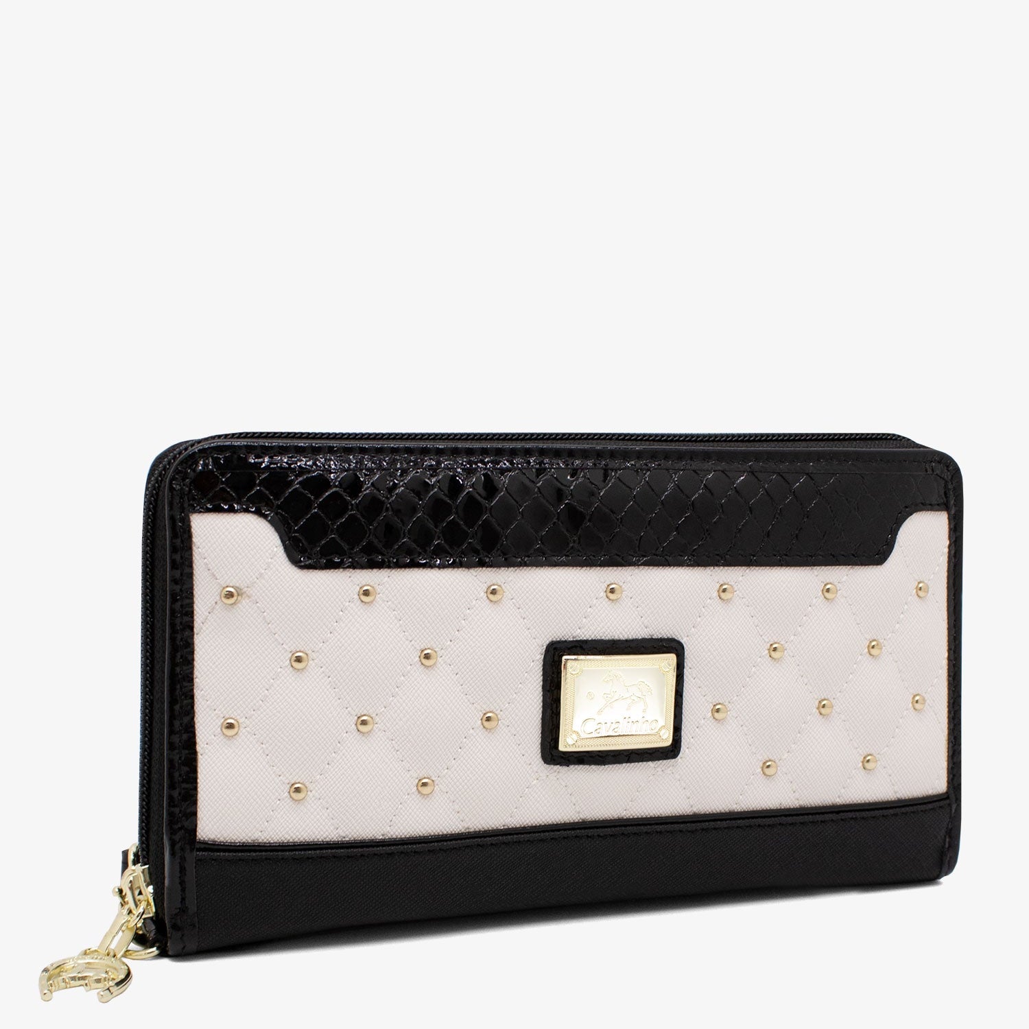 Cavalinho Craft Wristlet Wallet SKU 26010213.33 #color_black / white