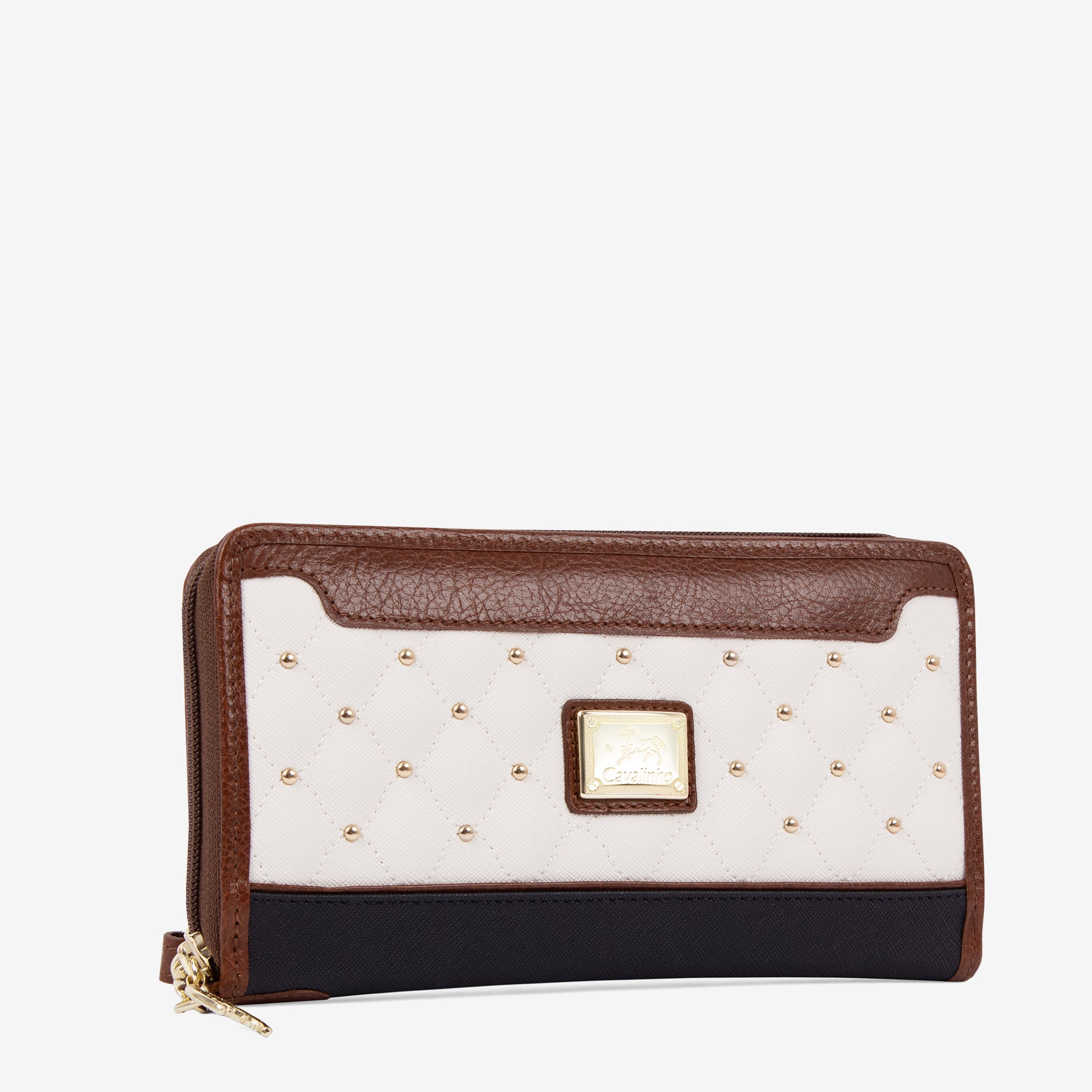 Cavalinho Craft Wristlet Wallet SKU 26010213.34 #color_navy / white / brown