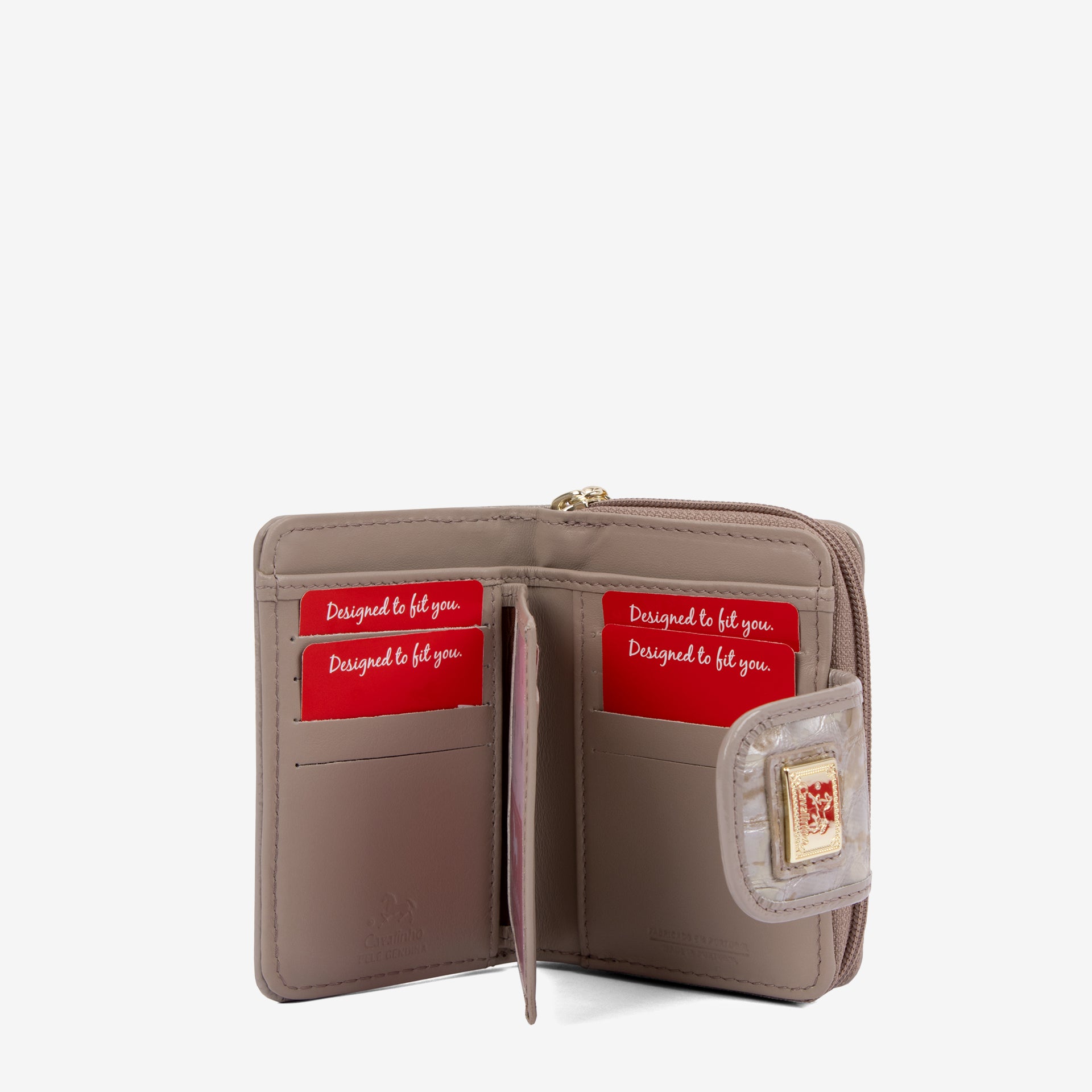 Cavalinho Craft Wallet SKU 26010218.12 #color_tan / white / beige